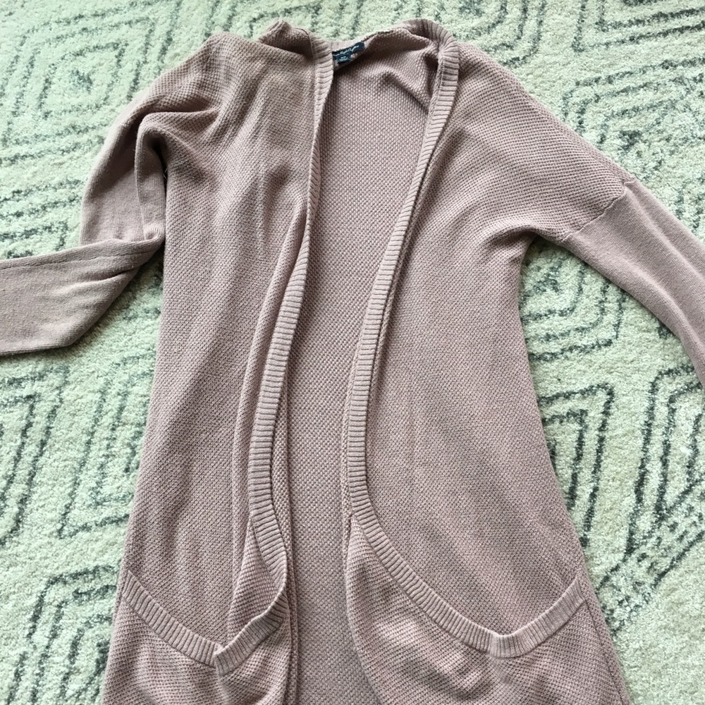 Waffle Knit cardigan